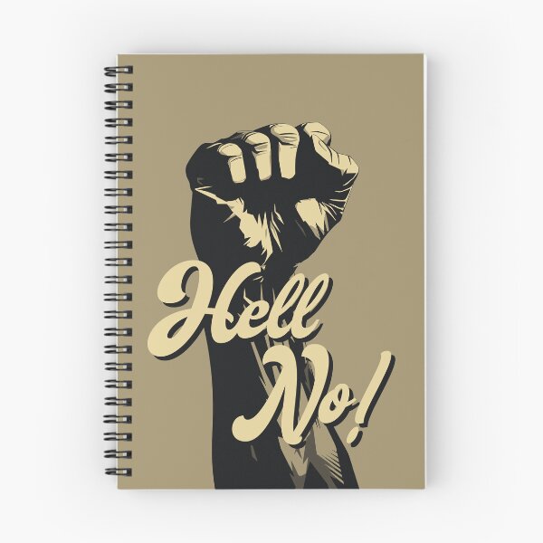 Item preview, Hell NO Protest, Raised Fist Artº20V designed and sold by Bauani.