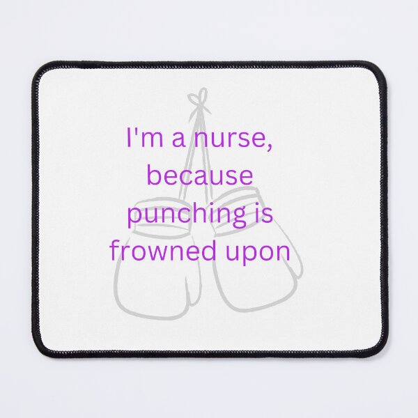 Item preview, Funny Nurse Quotes designed and sold by mamamiamarket.