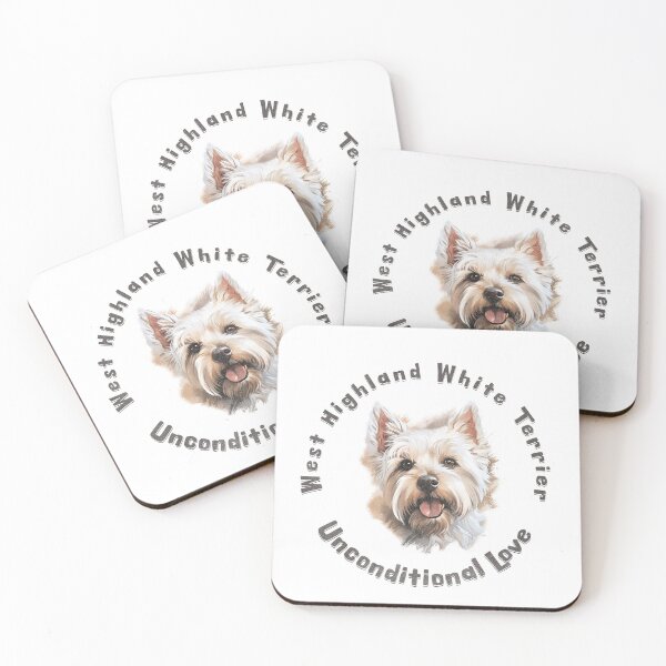 Artikelvorschau, West Highland White Terrier – Bedingungslose Liebe entworfen und verkauft von Patrick Edwards.