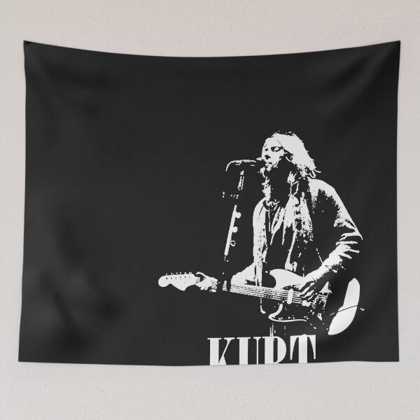 Artikelvorschau, Grunge Rock Legend White Stencil Essential Funny entworfen und verkauft von ConstaPeebles.