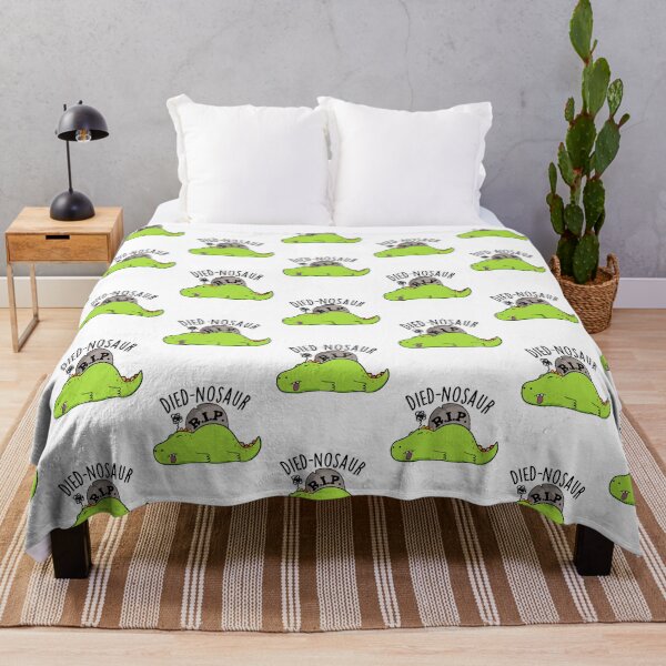Item preview, Died-nosaur Funny Dinosaur Puns designed and sold by punnybone.