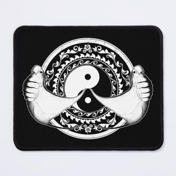 Item preview, Yin Yang Manta Ray designed and sold by NicGrayGraphic.