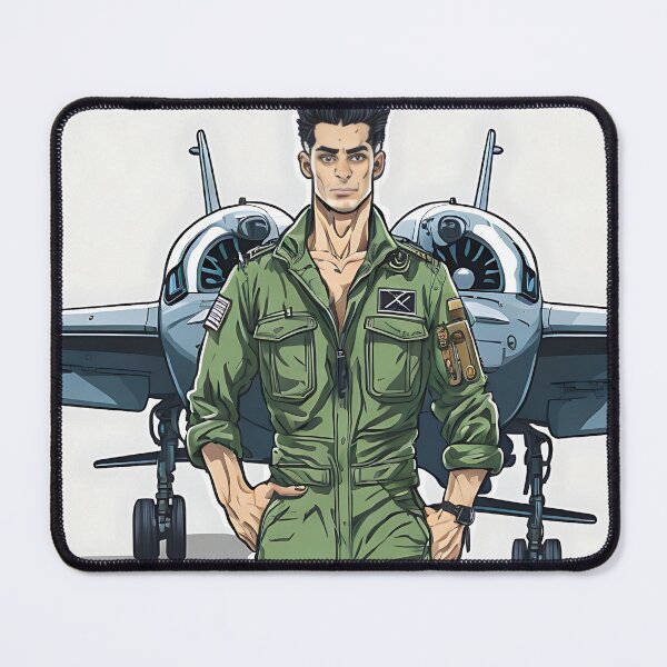 Item preview, Aircraft Mechanic with Flight suit designed and sold by Artkung89.