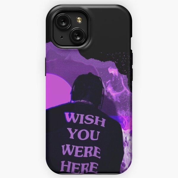 J'aimerais que tu sois ici Travis Scott Astroworld Coque antichoc iPhone