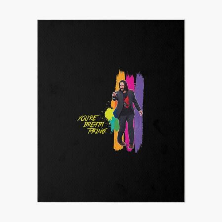 Item preview, Du bist atemberaubend, John Wick, Keanu Reeves, Halloween, Weihnachten designed and sold by OSWALKARD.