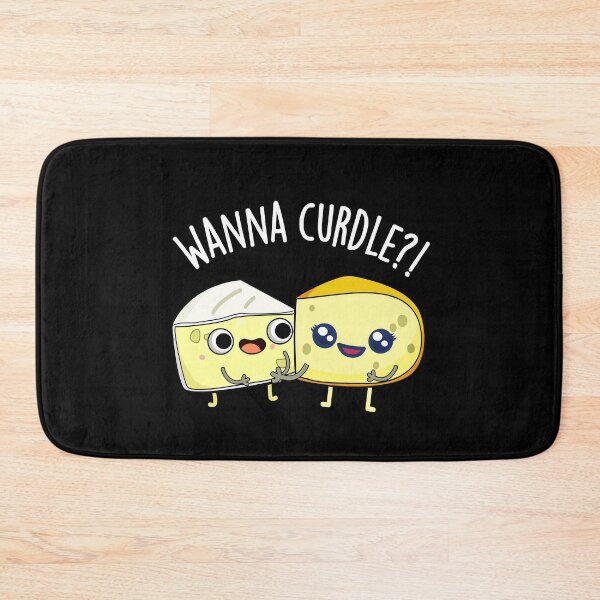 Item preview, Wanna Curdle Funny Cheese Puns (Dark BG) designed and sold by punnybone.