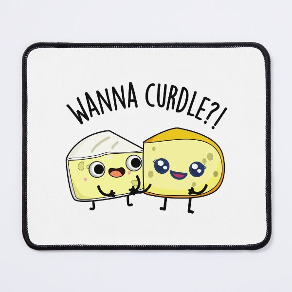 Item preview, Wanna Curdle Funny Cheese Puns  designed and sold by punnybone.
