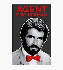 Agent P.W. Herman Photographic Print