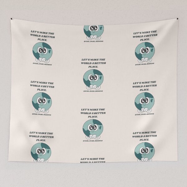 Item preview, Let’s make the world a better place  designed and sold by gail-snail.