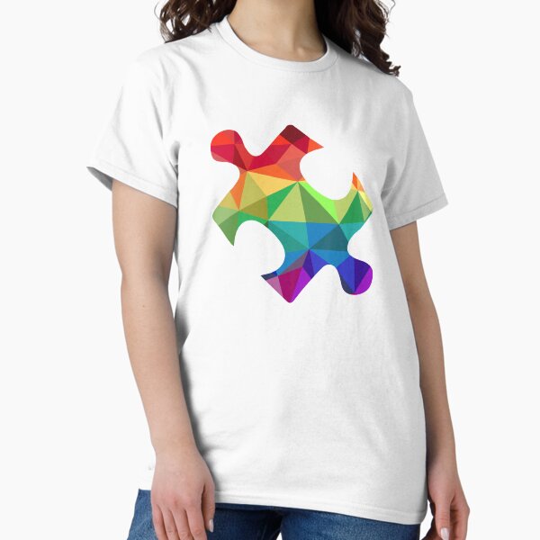 Item preview, Colorful Puzzle Piece For Autism Awareness designed and sold by jeje2112.