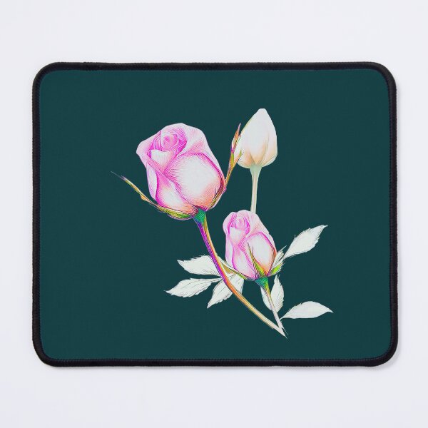Item preview, Pink roses painting designed and sold by run-rotee.