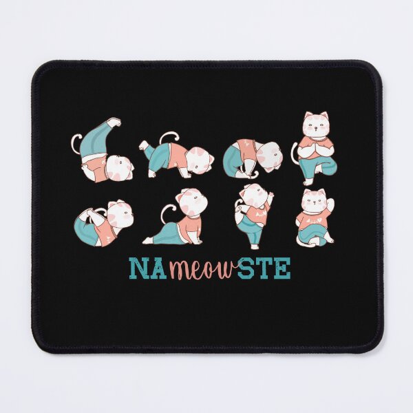 Item preview, Cat Lover Yoga Cute Kittens Cat Lady Namaste Cat Mom Gift Idea designed and sold by ShoniwDesigns.