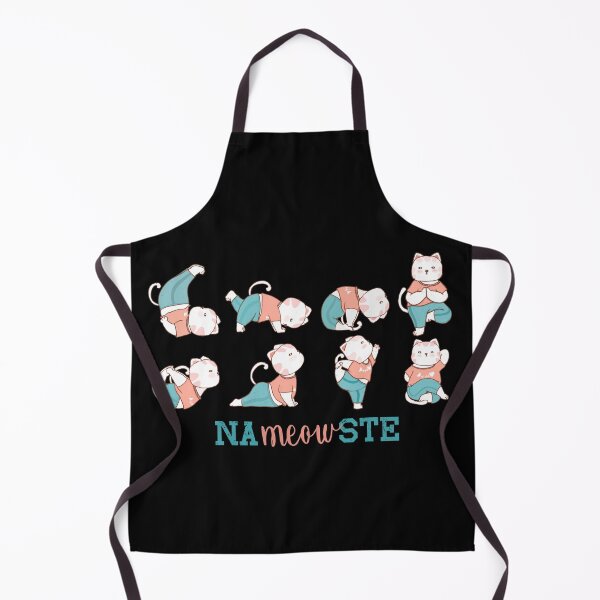 Item preview, Cat Lover Yoga Cute Kittens Cat Lady Namaste Cat Mom Gift Idea designed and sold by ShoniwDesigns.