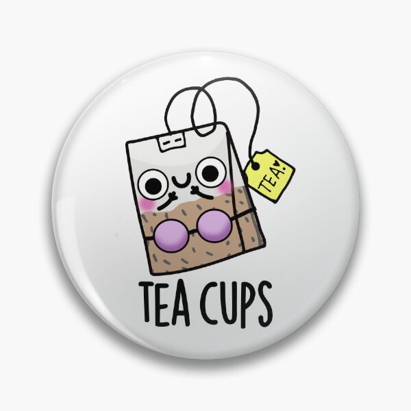 Item preview, Tea Cups Funny Bra Puns  designed and sold by punnybone.