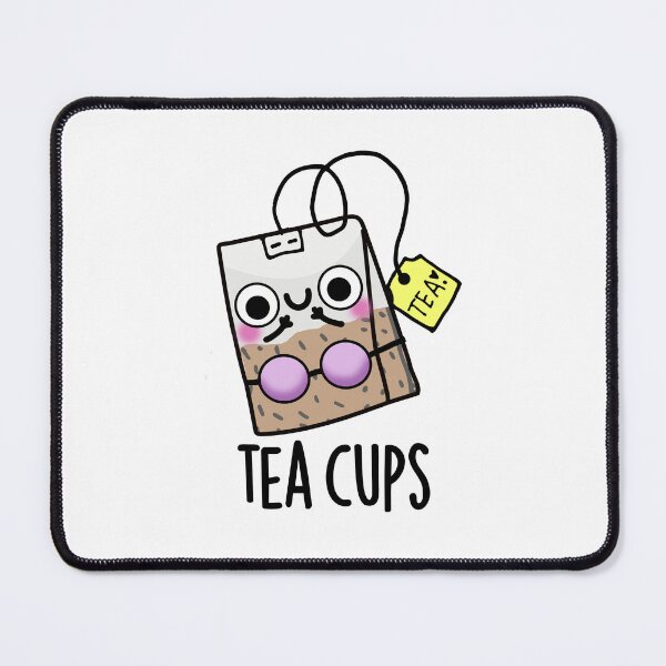 Item preview, Tea Cups Funny Bra Puns designed and sold by punnybone.