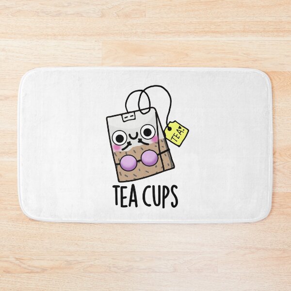 Item preview, Tea Cups Funny Bra Puns  designed and sold by punnybone.