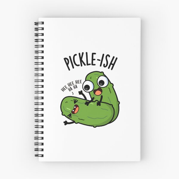 Item preview, Picklish Ticklish Funny Pickle Puns  designed and sold by punnybone.
