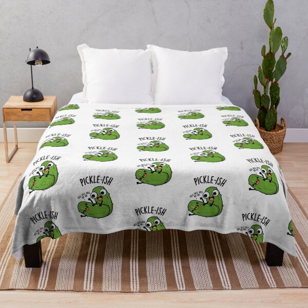 Item preview, Picklish Ticklish Funny Pickle Puns  designed and sold by punnybone.