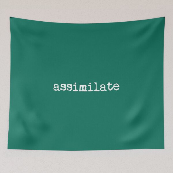 Item preview, assimilate sci fi industrial gift lover tee mask  designed and sold by JaylinDegamo.