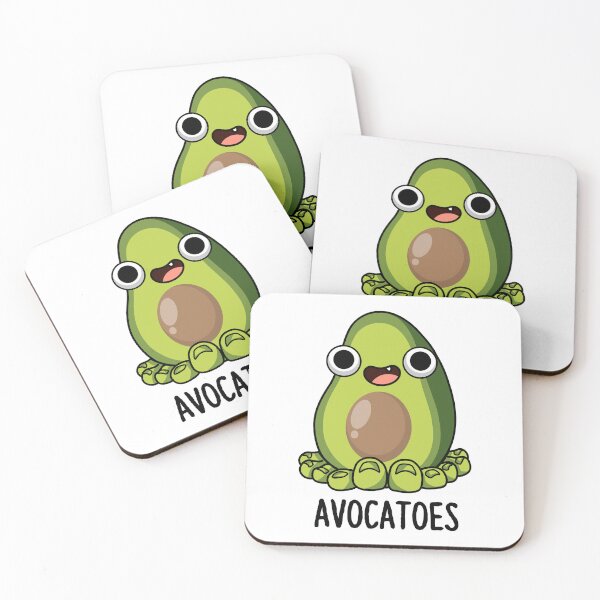 Item preview, Avoca-toes Funny Avocado Puns  designed and sold by punnybone.