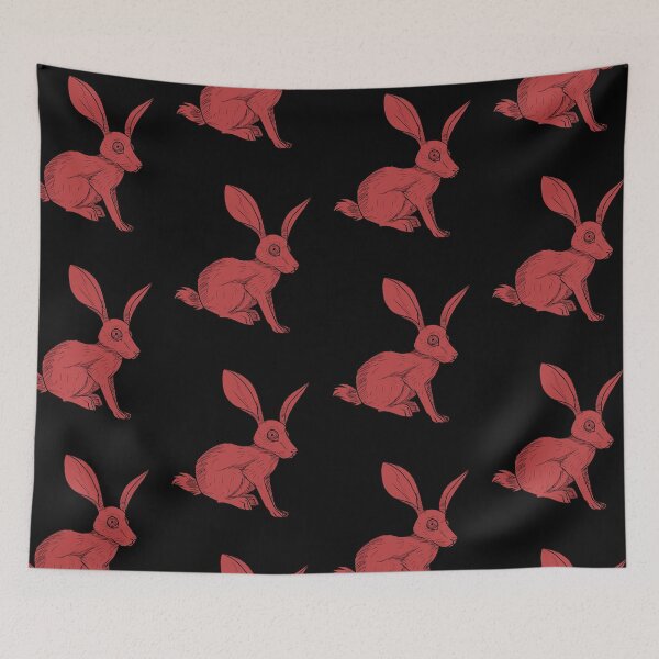 Item preview, Haunted Red Hare designed and sold by ChronicCrafting.