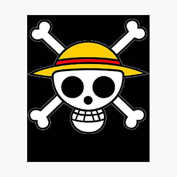 Mugiwara Pirates Logo Photographic Prints for Sale