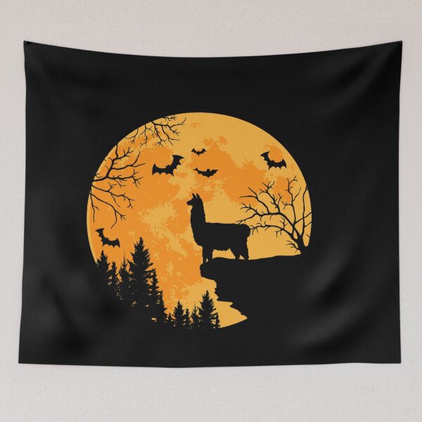 Item preview, Llama Lovers Funny Llama And Moon Halloween Costume   designed and sold by BRRMAN.