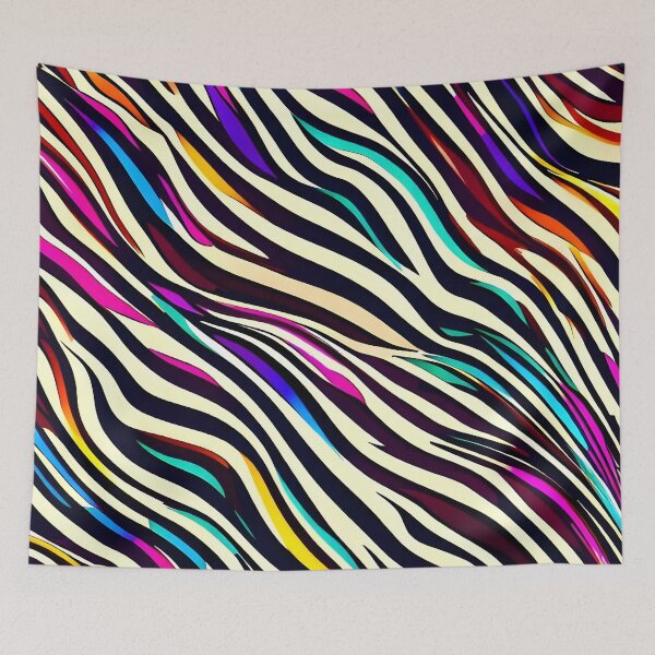 Item preview, Colorful Strips Pattern designed and sold by SGCreations-78.