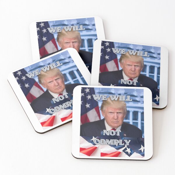 Item preview, Trump 2024 We Will Not Comply designed and sold by Flirt-Teez.