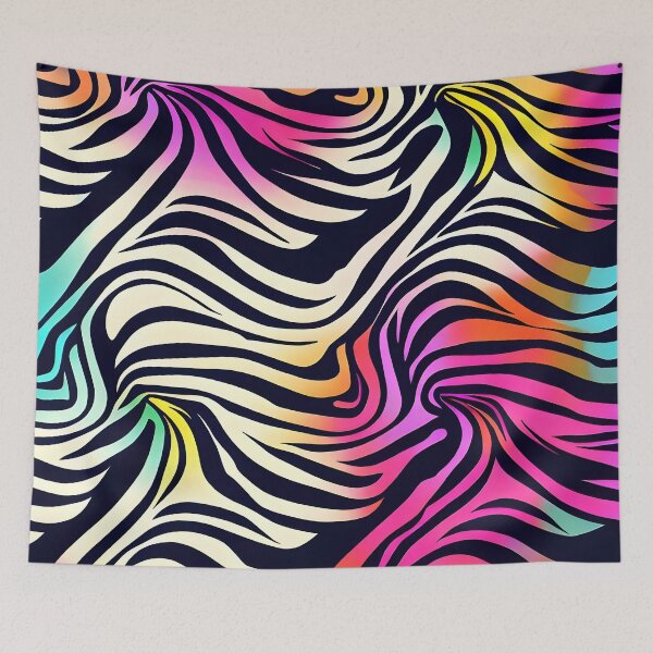 Item preview, Colorful Strips Pattern designed and sold by SGCreations-78.