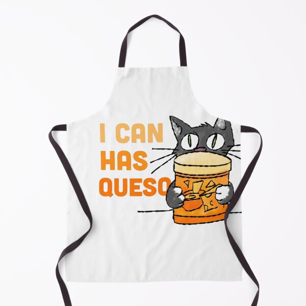 Item preview, I can has queso - cats love cheese designed and sold by Birdbrook Academy.