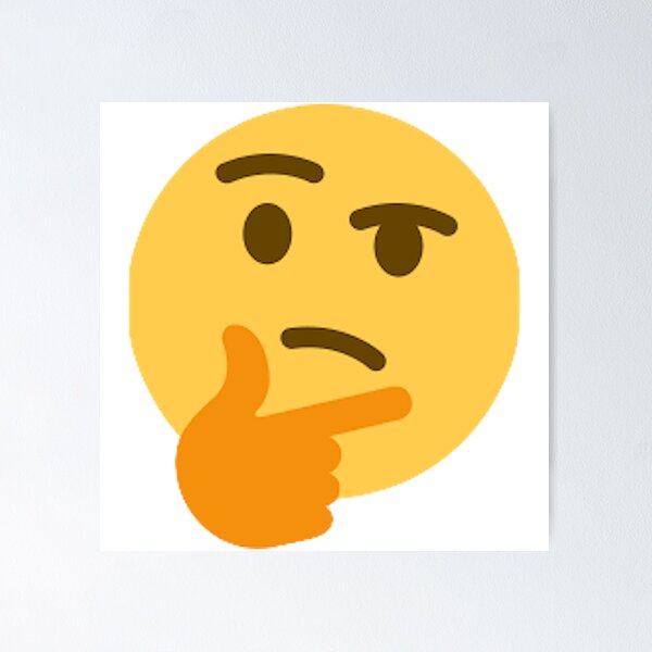 Item preview, Thinking Emoji designed and sold by WalrusClothesCo.