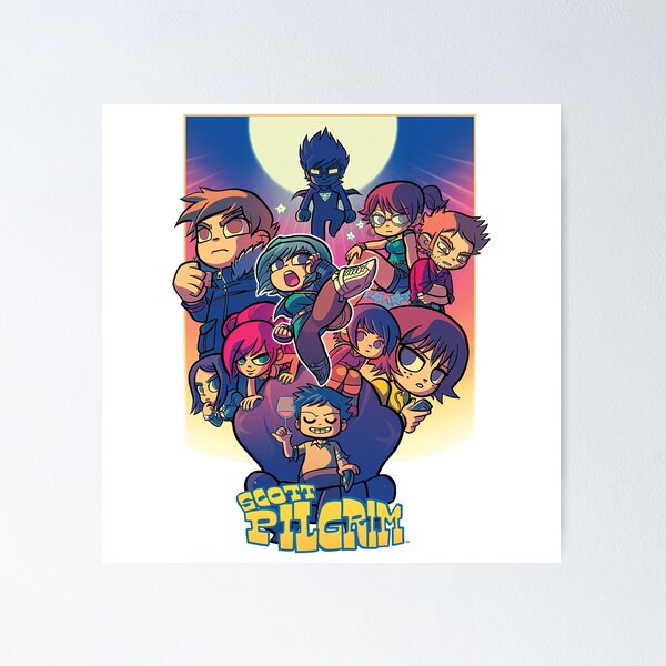 Item preview, Scott Pilgrim Anime designed and sold by graphic-genie.