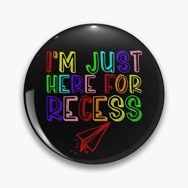 Item preview, I'm Just Here For Recess Funny Back To School Boys Recess Gear designed and sold by DynamicDesign.