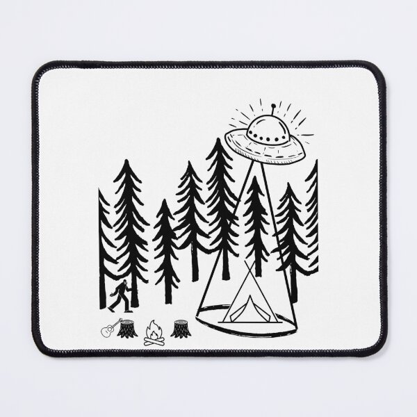 Item preview, Big Foot and the UFO designed and sold by Shipwright-Duck.