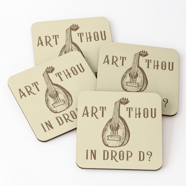 Item preview, Art Thou in Drop D? (version 1) designed and sold by B-Sharp-.