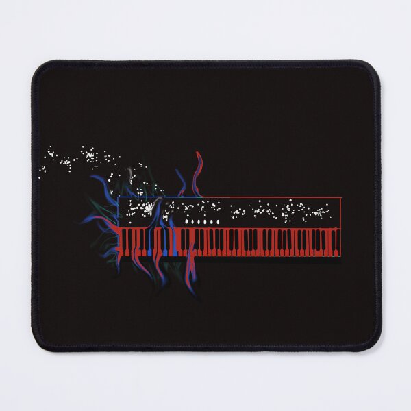 Item preview, Synthesizer on fire designed and sold by NicoleFehrArt.