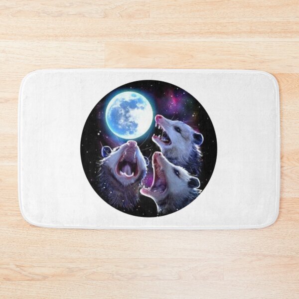 Item preview, Three Possums Howling at Moon funny designed and sold by vegitoduran.