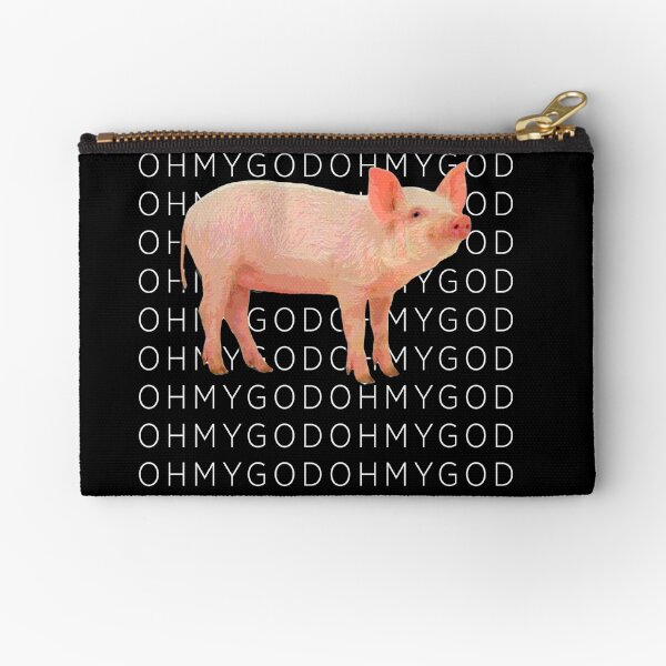 Shane Pig Oh my God T-shirt - Dawson style Zipper Pouch