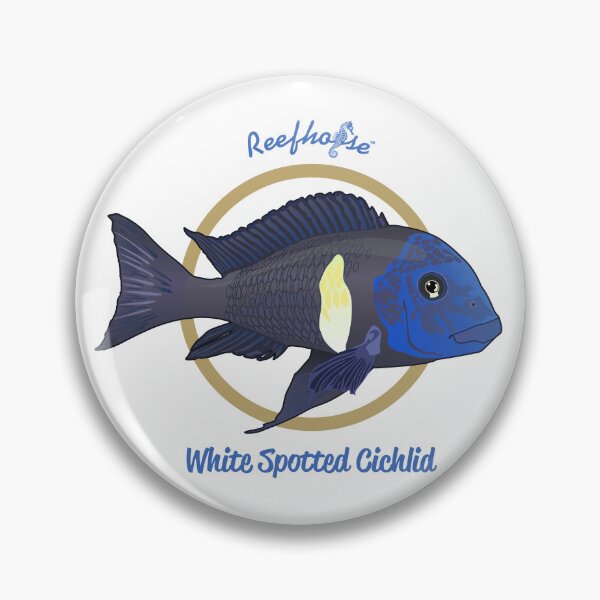 Item preview, White Spotted Cichlid designed and sold by KaplanCrypto.