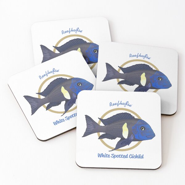 Item preview, White Spotted Cichlid designed and sold by KaplanCrypto.