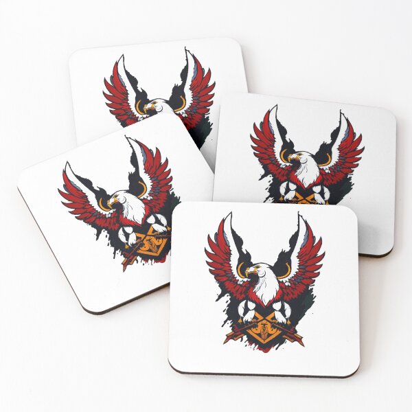 Item preview, Majestic Eagle in Red designed and sold by GeorgesSaloi.