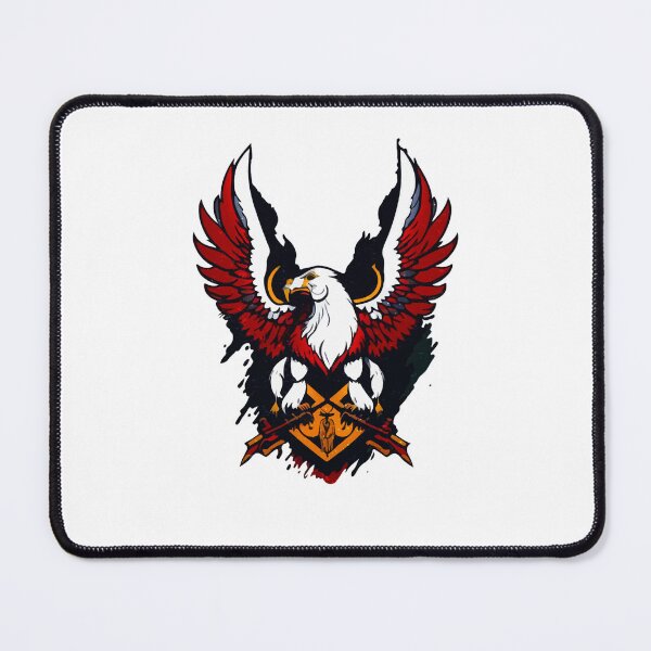 Item preview, Majestic Eagle in Red designed and sold by GeorgesSaloi.