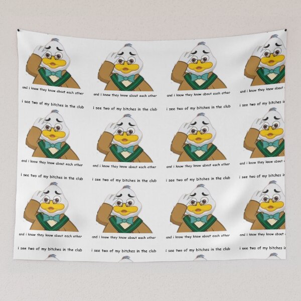 Item preview, dr quack webkinz rapper duck ty dolla funny meme designed and sold by zozomaxine.