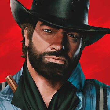 red dead redemption 2 / Fanart / Arthur Morgan Art Board Print for Sale by  Artwalidshop