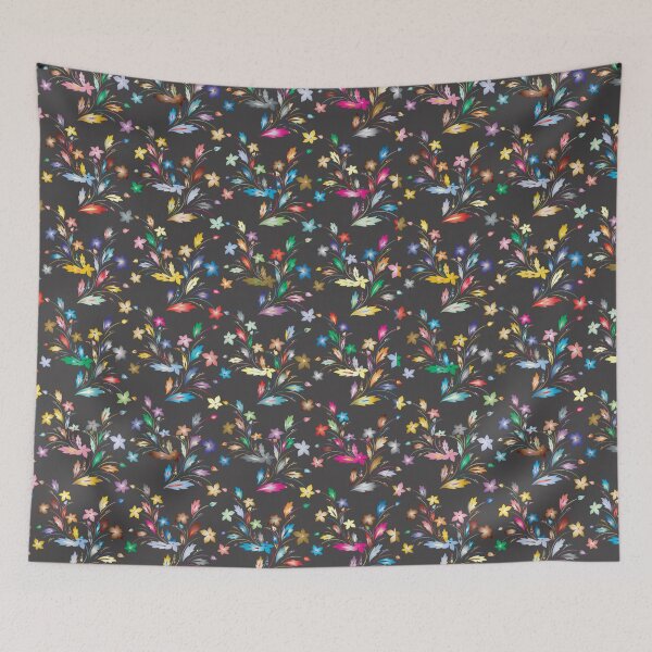 Item preview, prismatic floral pattern designed and sold by obinsuma.