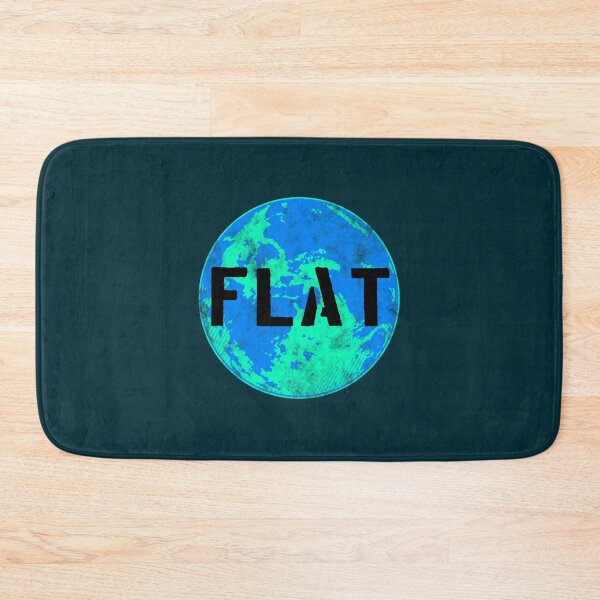 Artikelvorschau, Flat Earth Verschwörungstheorie Grunge Distressed Minimalist entworfen und verkauft von babinmakynzie.