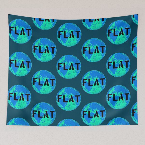 Artikelvorschau, Flat Earth Verschwörungstheorie Grunge Distressed Minimalist entworfen und verkauft von babinmakynzie.