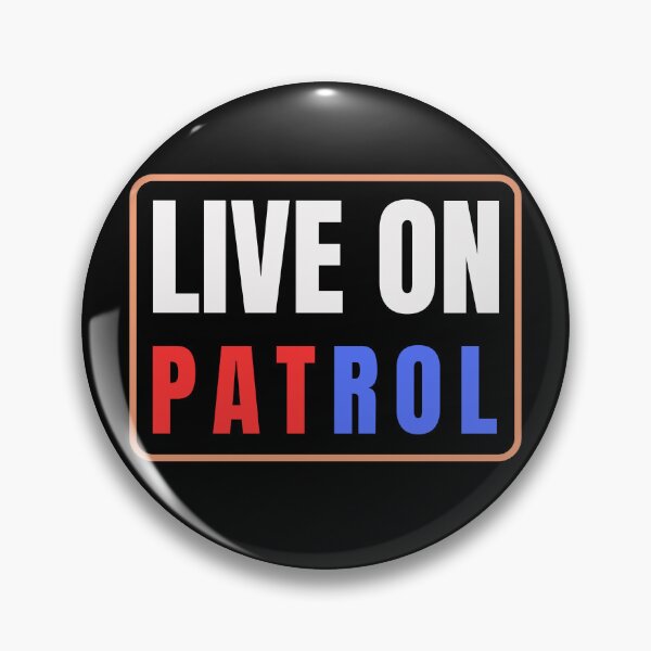 Item preview, On Duty Live on Patrol Shirt designed and sold by Pixie-agenca.