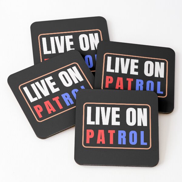 Item preview, On Duty Live on Patrol Shirt designed and sold by Pixie-agenca.